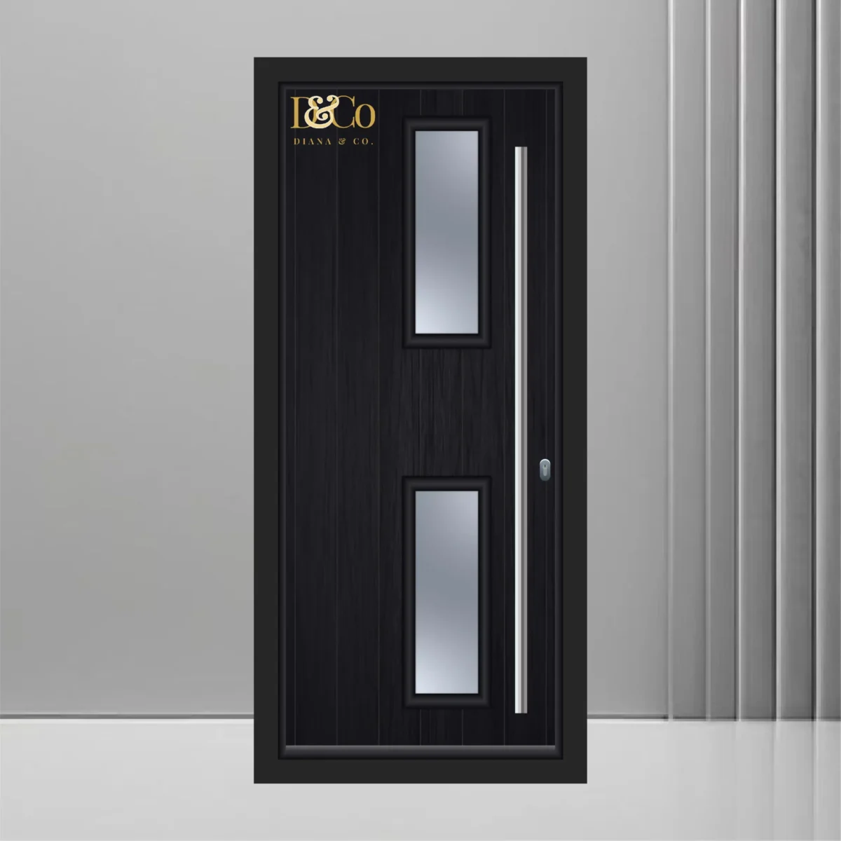 Composite doors Black (5)