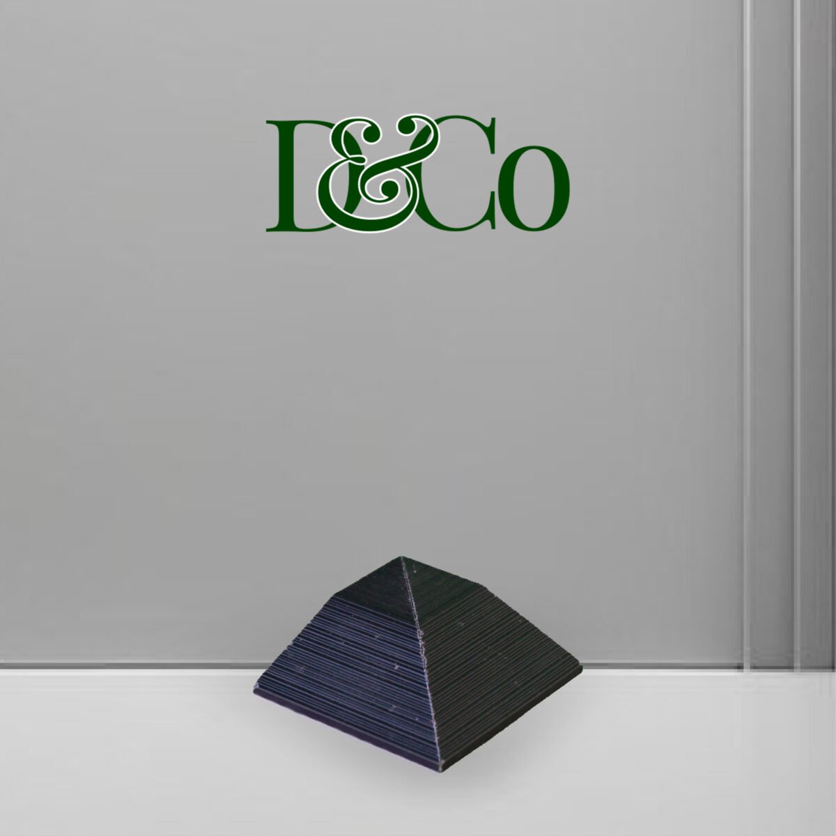 Decking 3D corner edge black