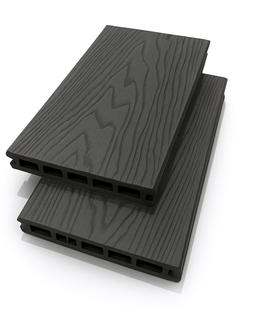 Woodgrain Decking - Black