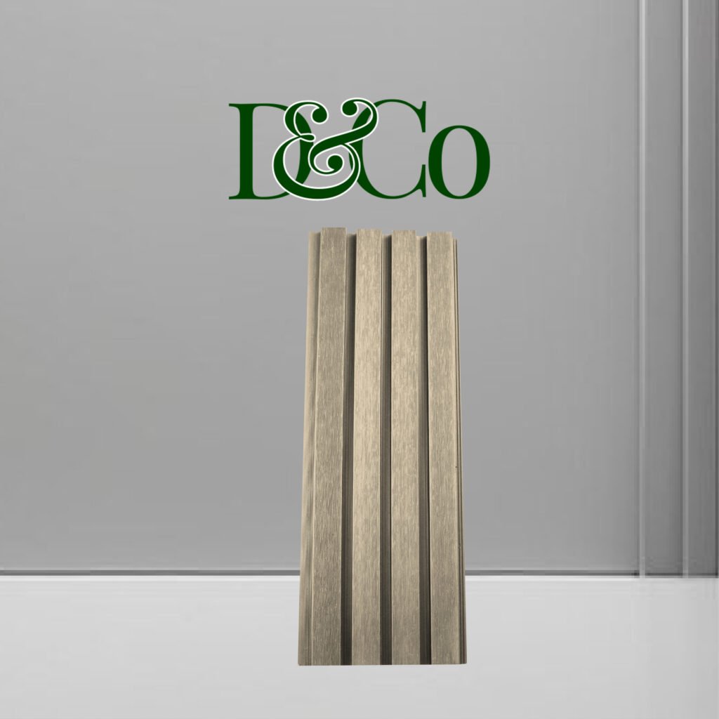 Exterior wall panel cladding walnut